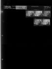 Two men at desk (5 Negatives) (February 1, 1964) [Sleeve 1, Folder b, Box 32]